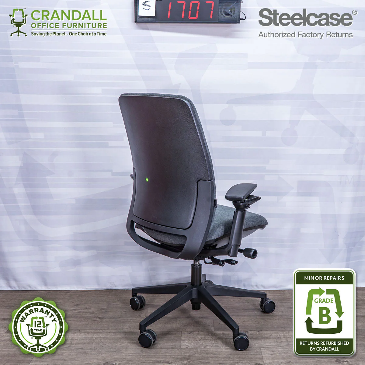S-1707 - Steelcase Amia - Grade B - Image 2