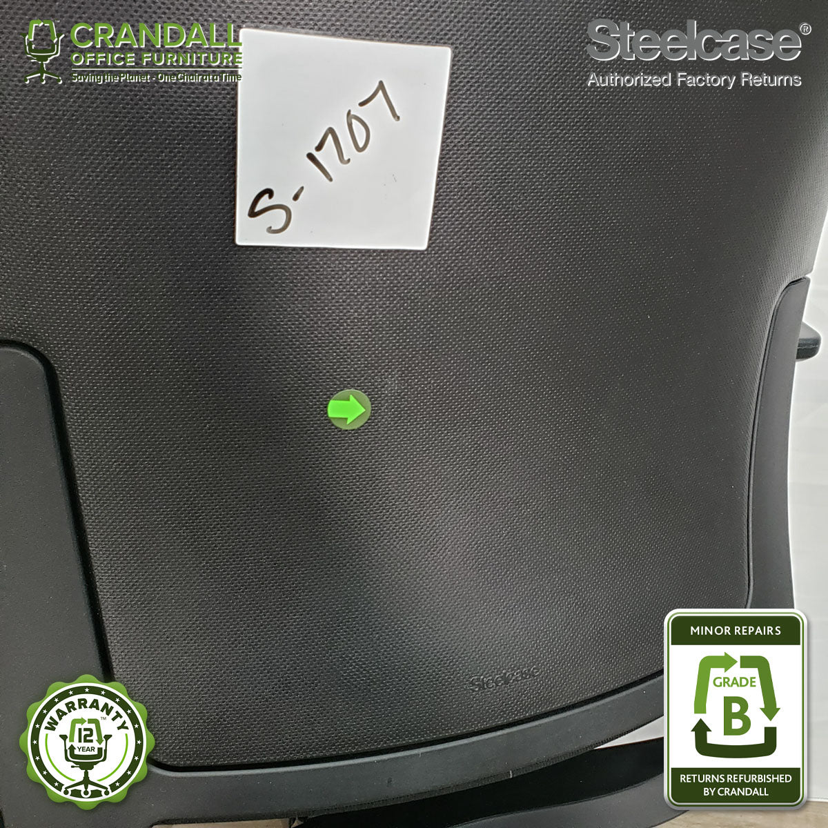 S-1707 - Steelcase Amia - Grade B - Image 3
