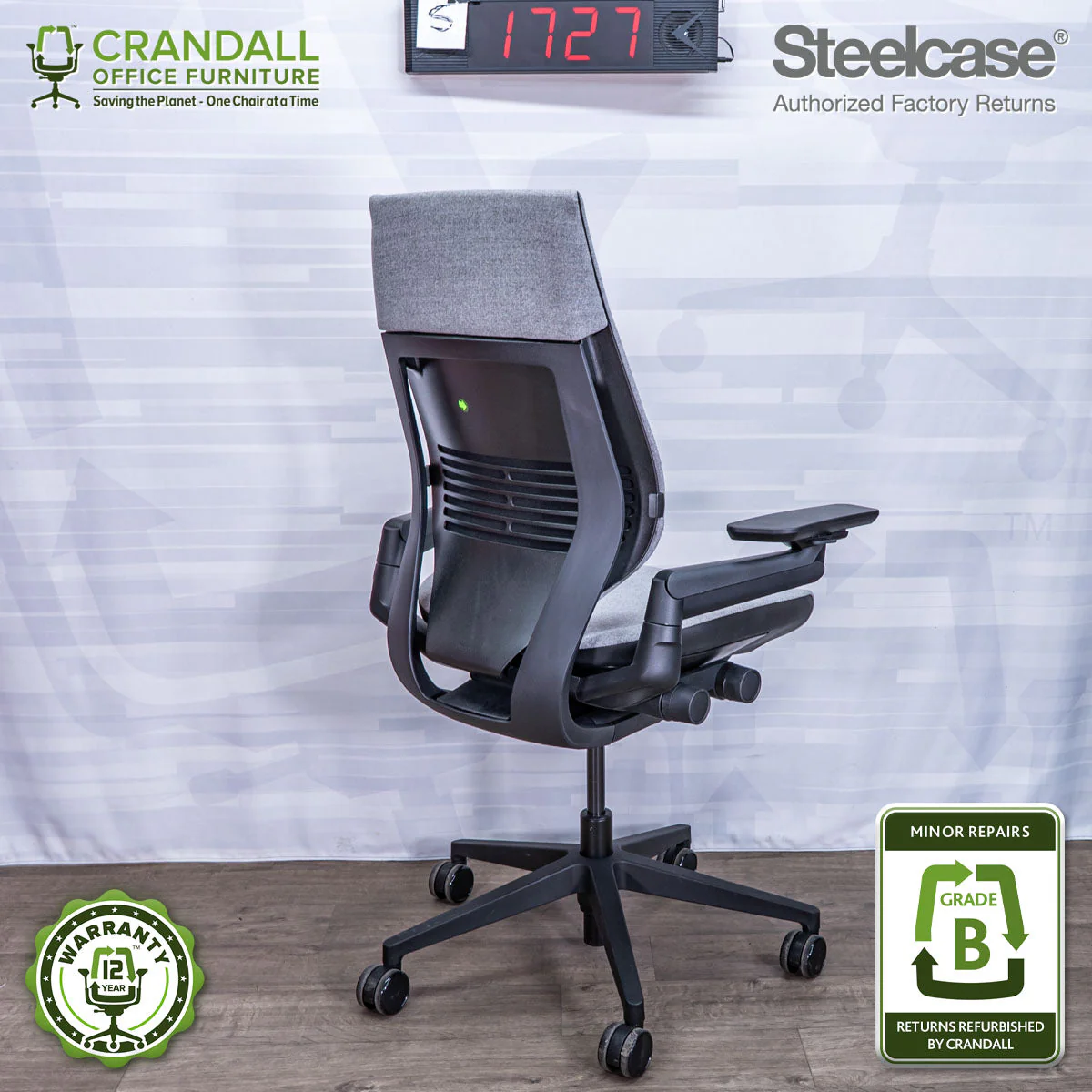 S-1727 - Steelcase Gesture - Grade B - Image 2