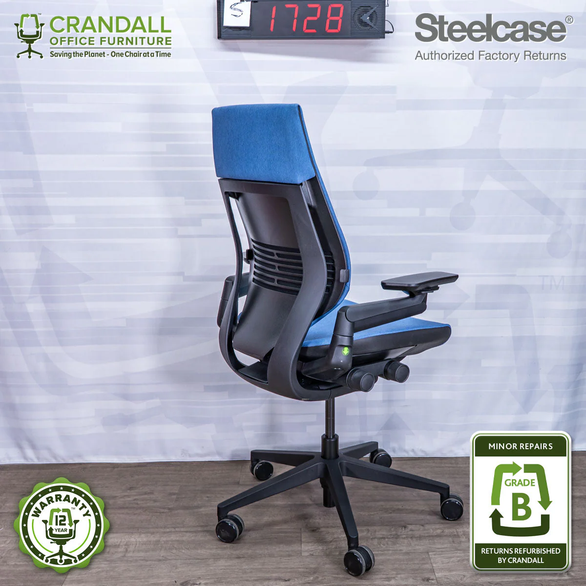 S-1728 - Steelcase Gesture - Grade B - Image 2