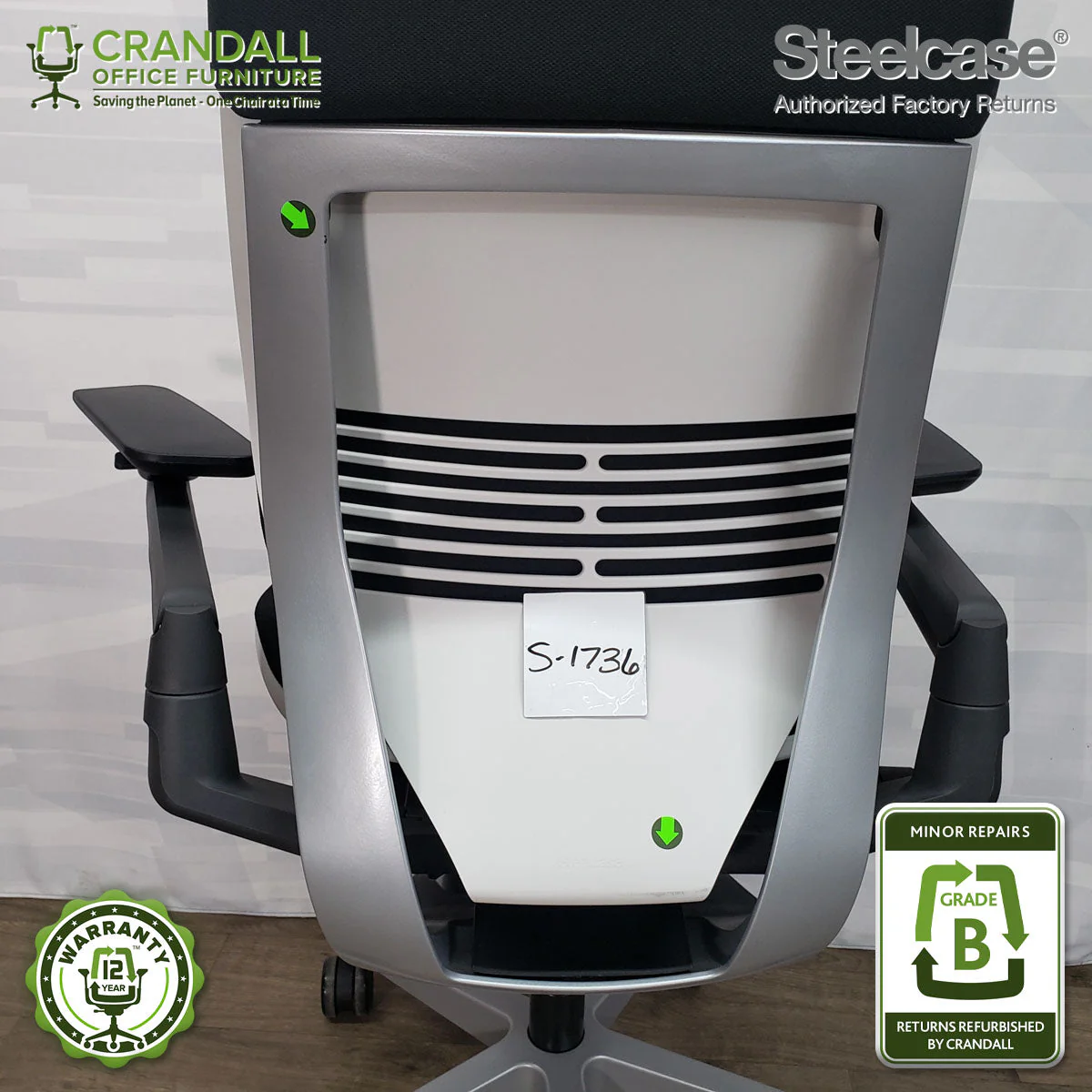 S-1736 - Steelcase Gesture - Grade B - Image 3