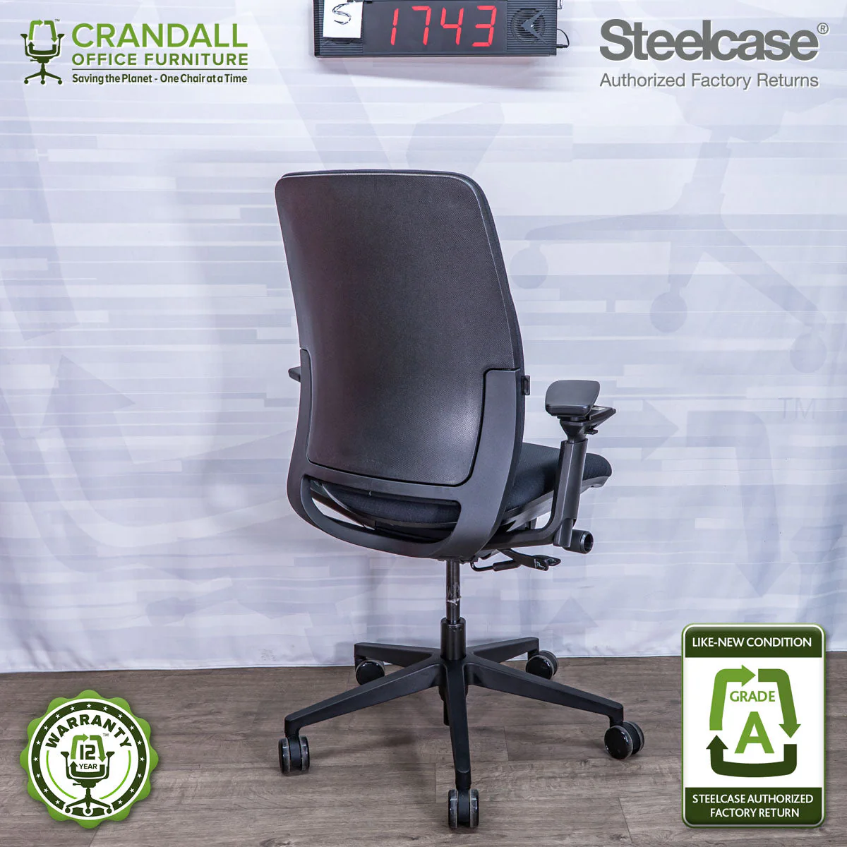 S-1743 - Steelcase Amia - Grade A - Image 2
