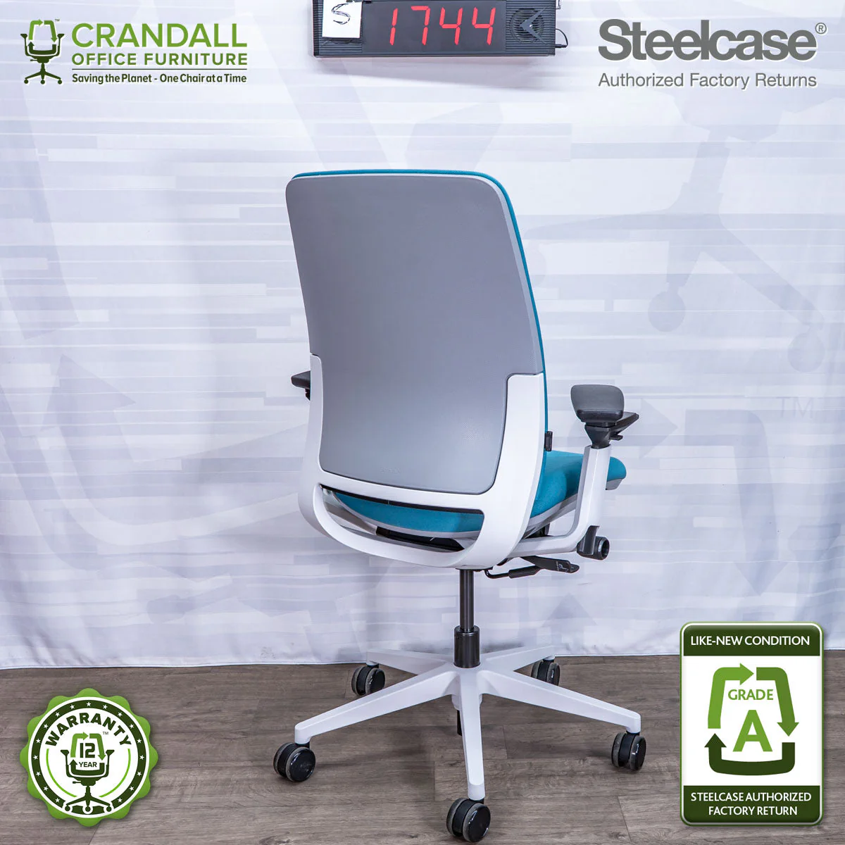 S-1744 - Steelcase Amia - Grade A - Image 2