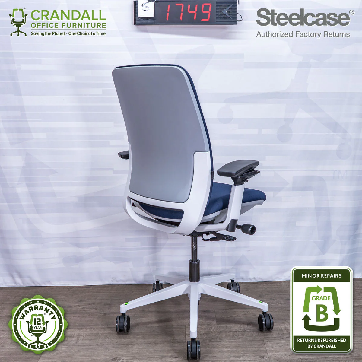 S-1749 - Steelcase Amia - Grade B - Image 2