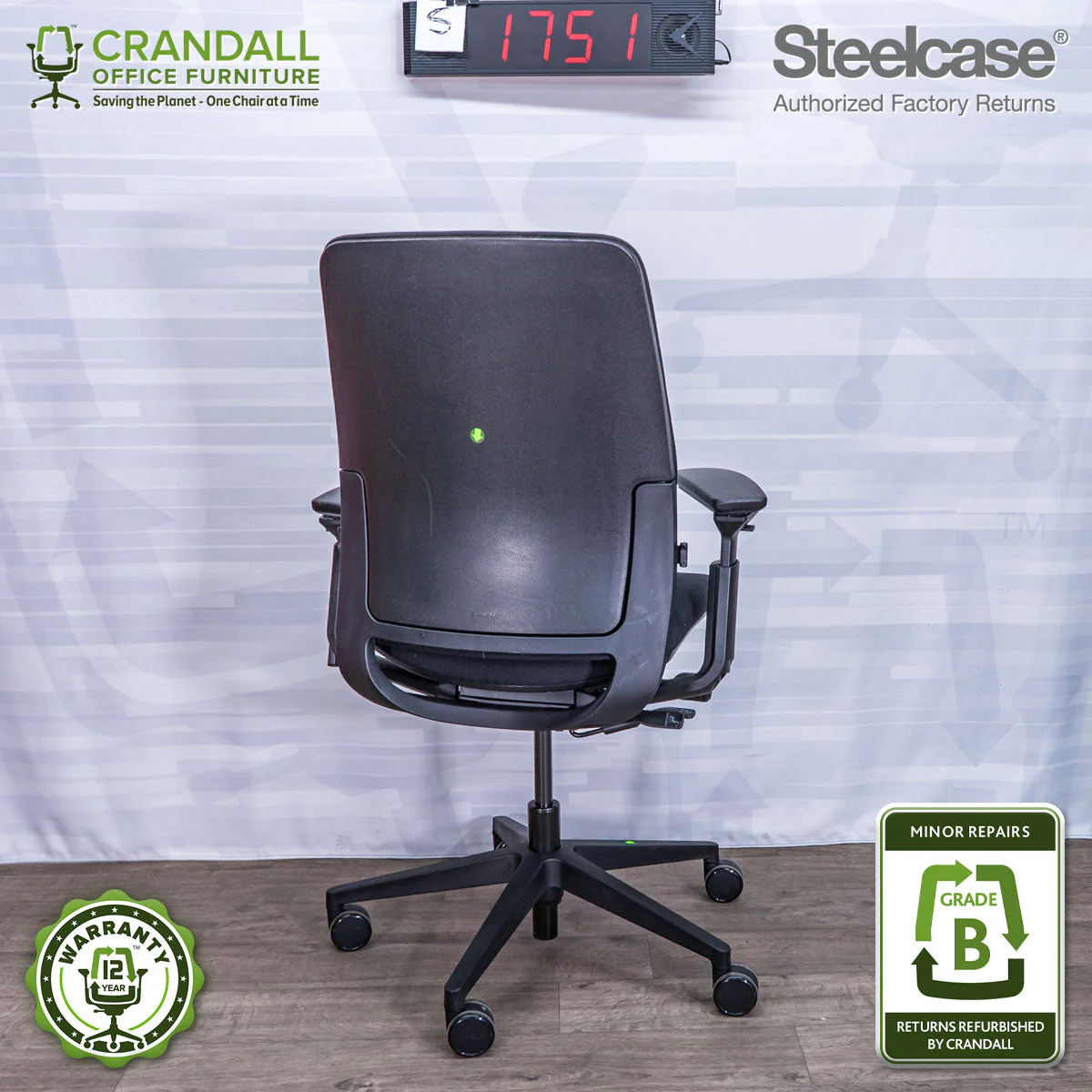 S-1751 - Steelcase Amia - Grade B - Image 2