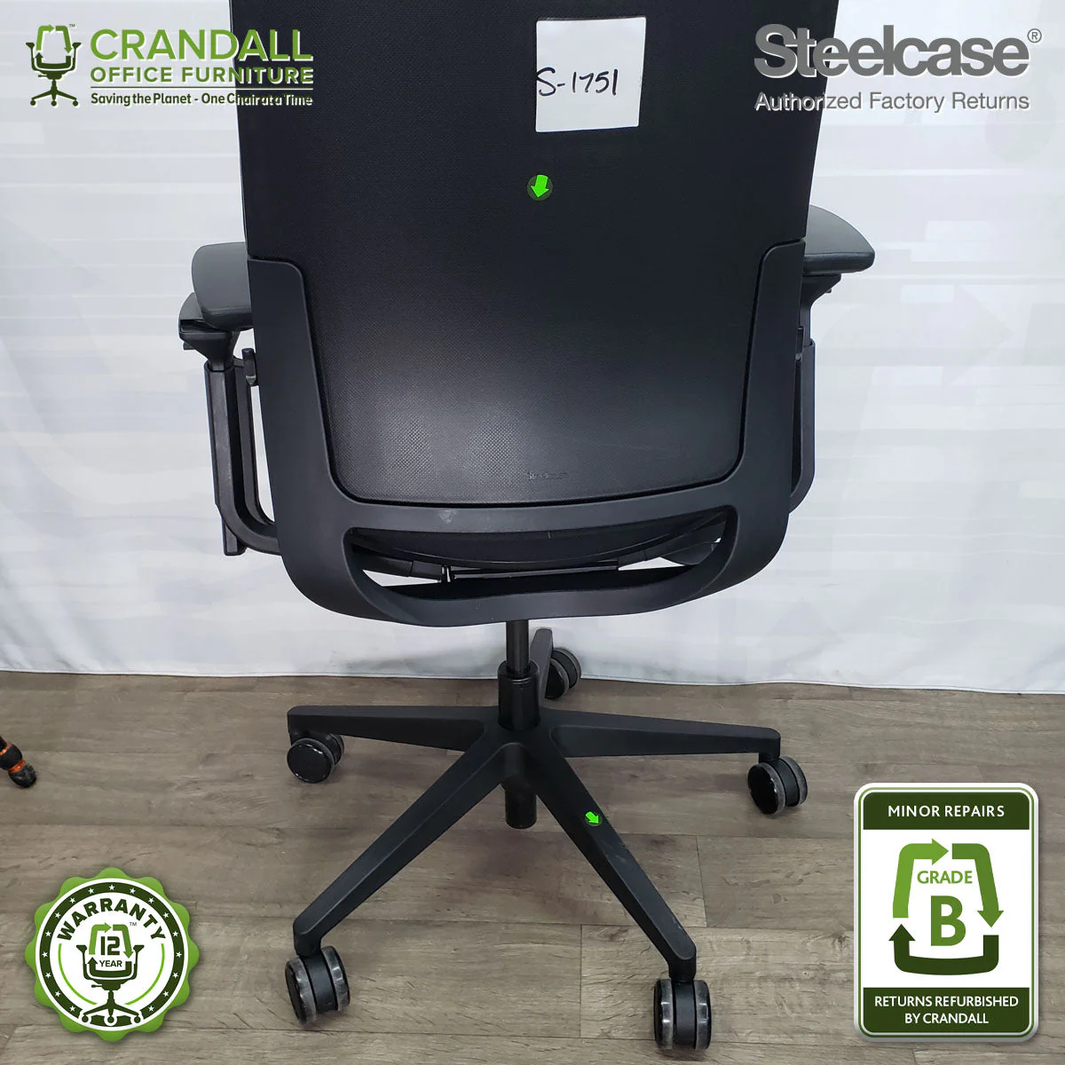 S-1751 - Steelcase Amia - Grade B - Image 3