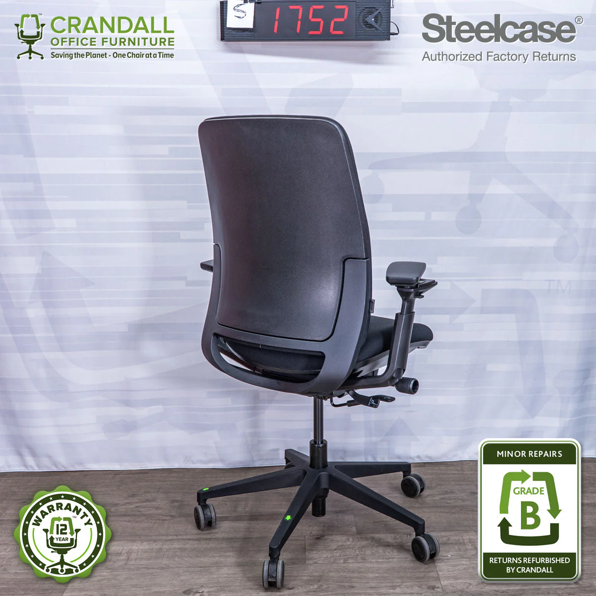 S-1752 - Steelcase Amia - Grade B - Image 2