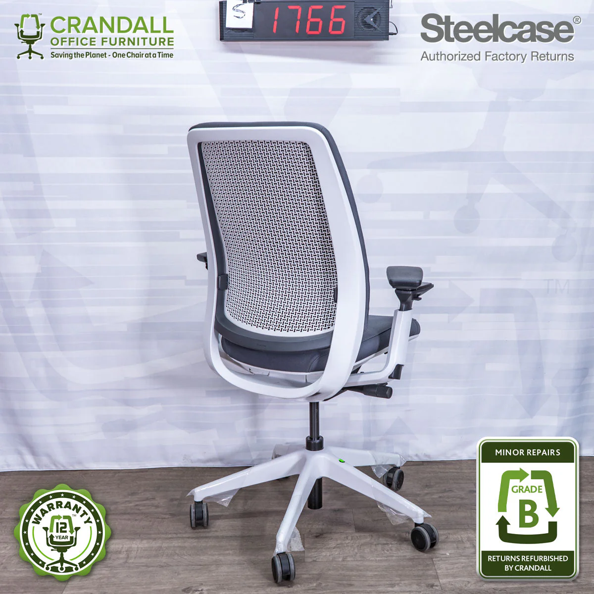 S-1766 - Steelcase Series 2 - Grade B - Image 2