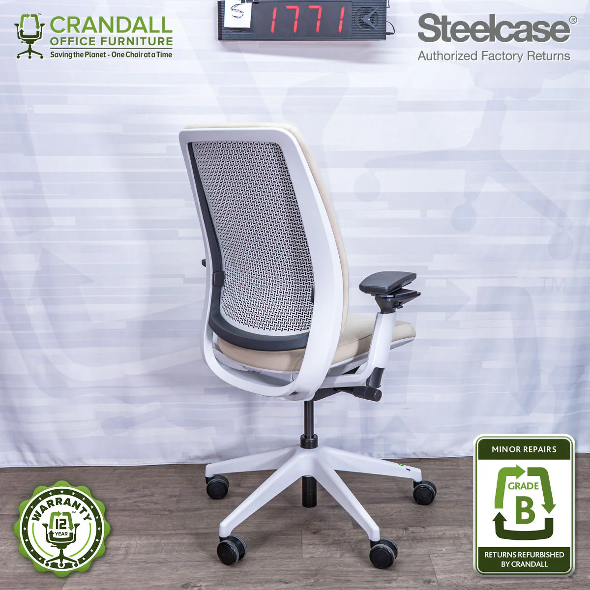 S-1771 - Steelcase Series 2 - Grade B - Image 2