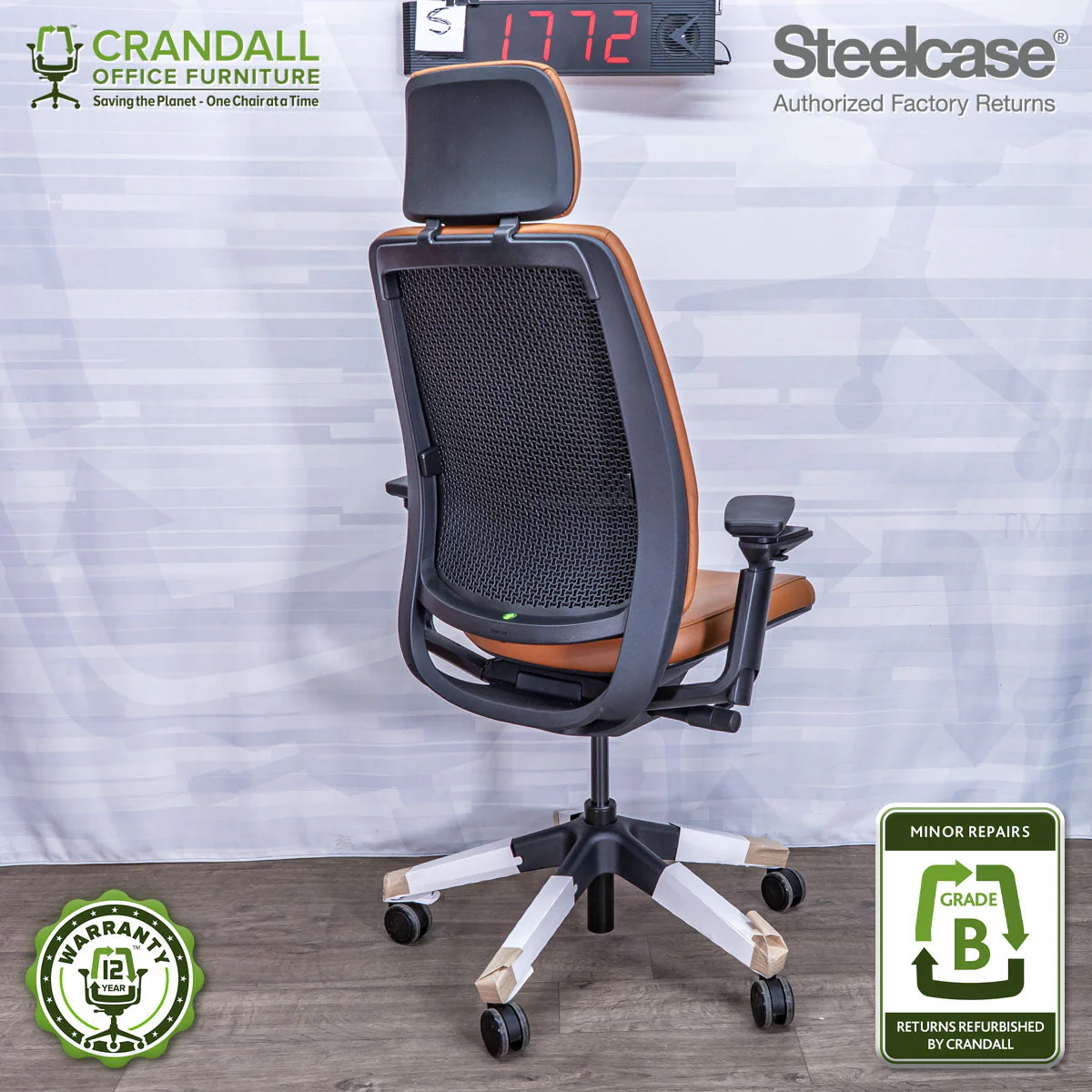 S-1772 - Steelcase Series 2 - Grade B - Image 2