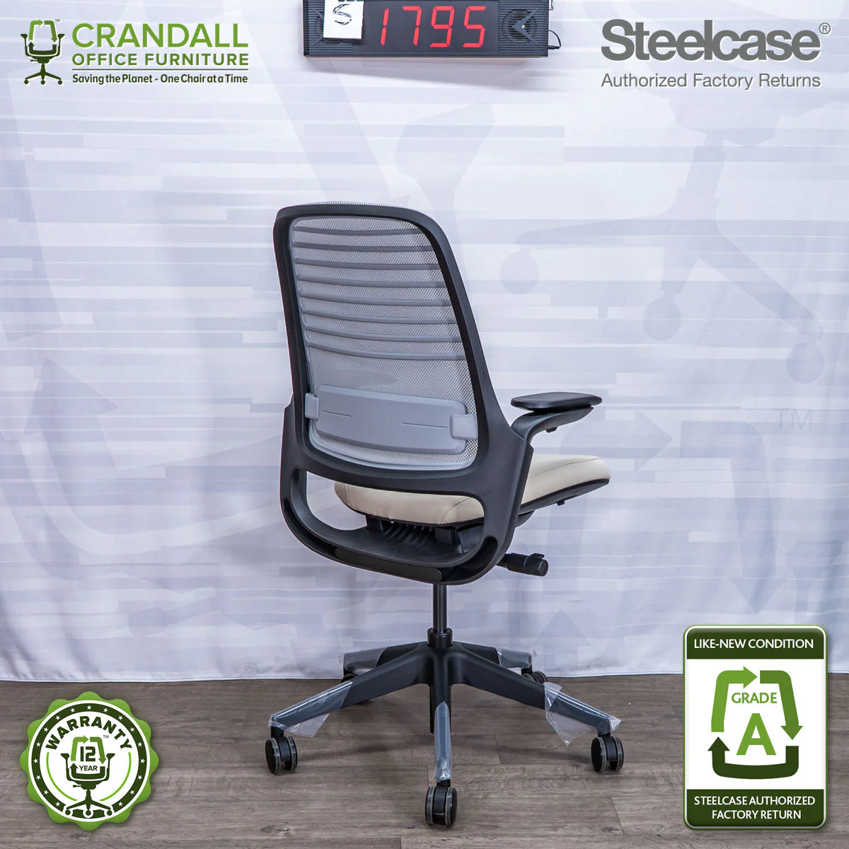 S-1795 - Steelcase Series 1 - Grade A - Image 2