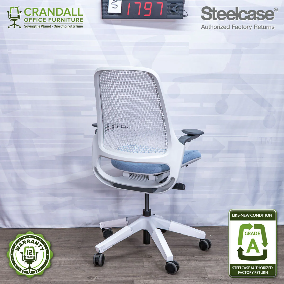 S-1797 - Steelcase Series 1 - Grade A - Image 2