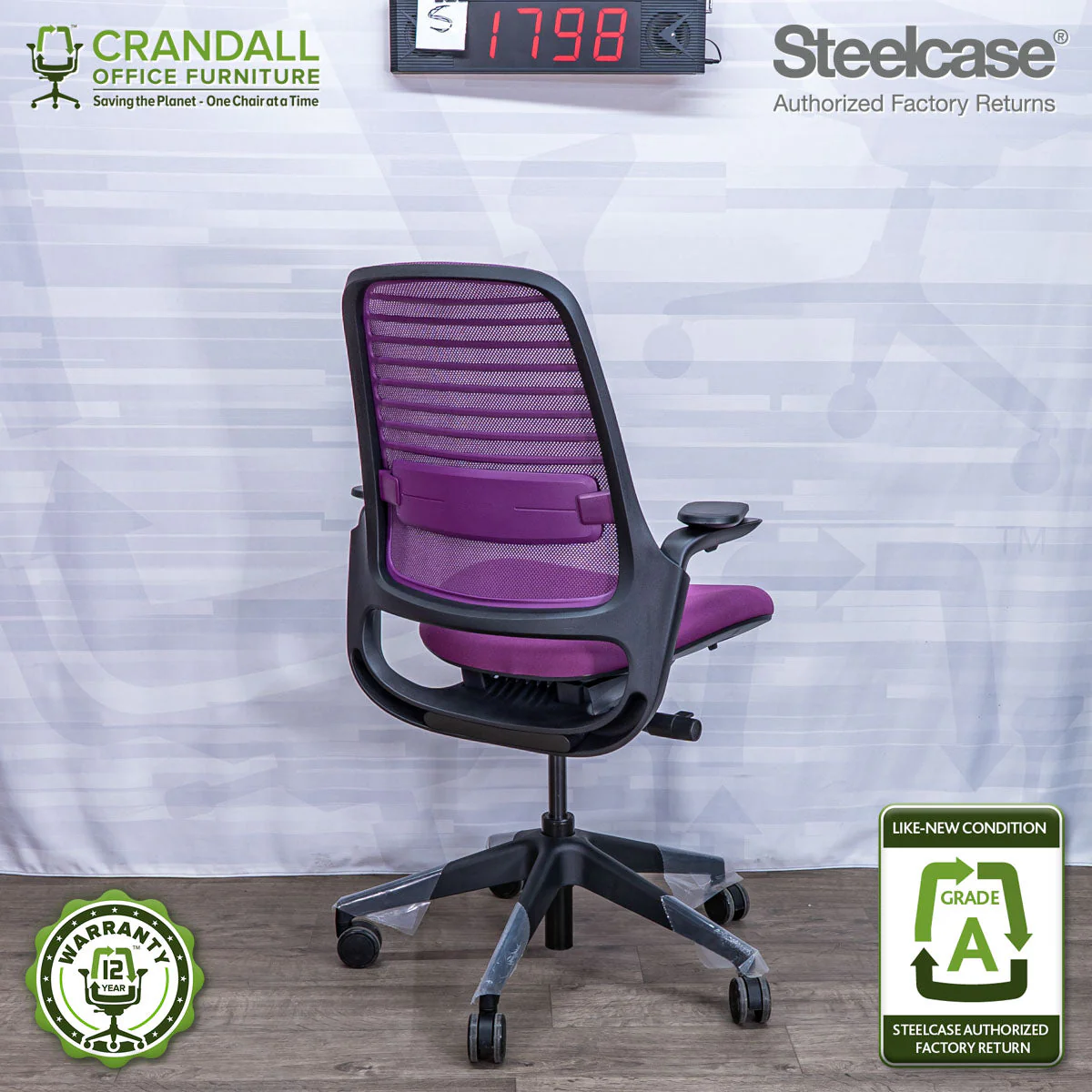 S-1798 - Steelcase Series 1 - Grade A - Image 2