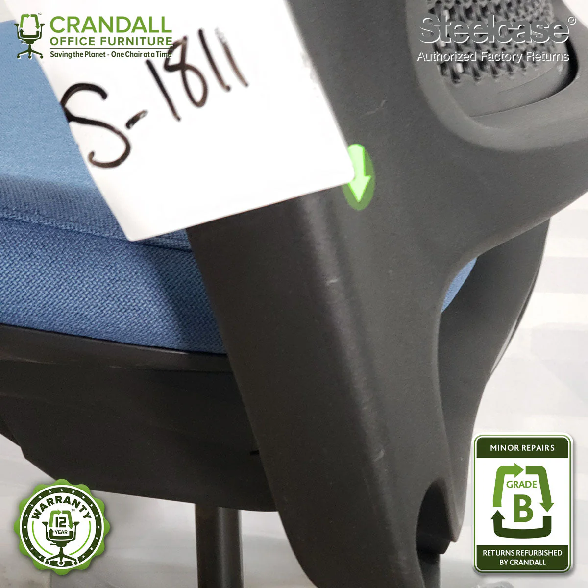 S-1811 - Steelcase Series 1 - Grade B - Image 3