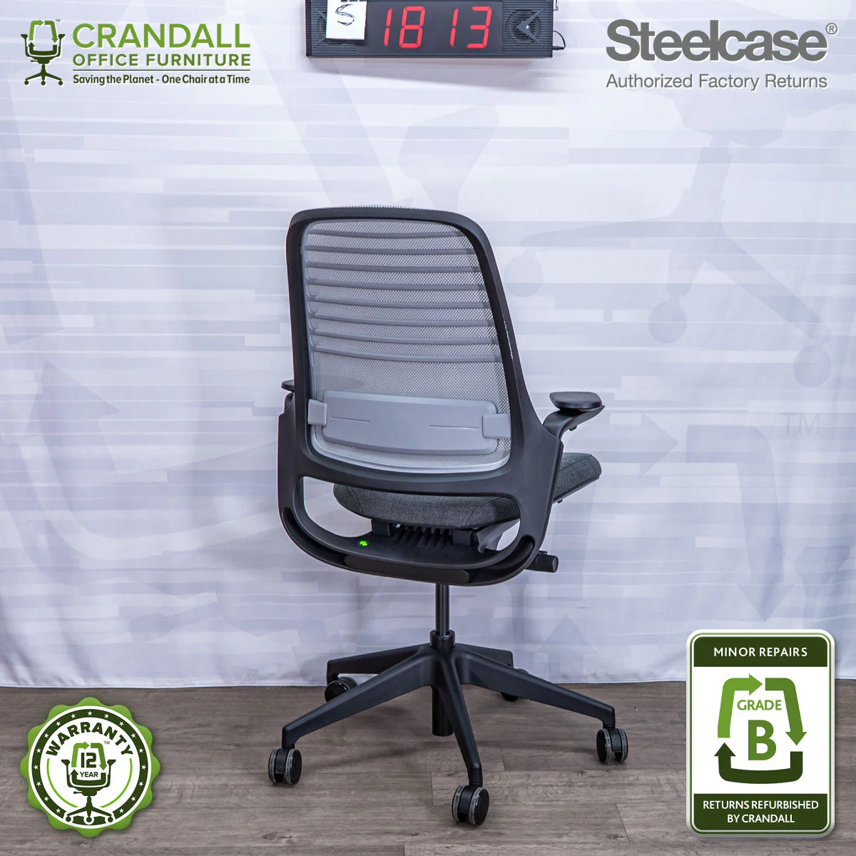S-1813 - Steelcase Series 1 - Grade B - Image 2