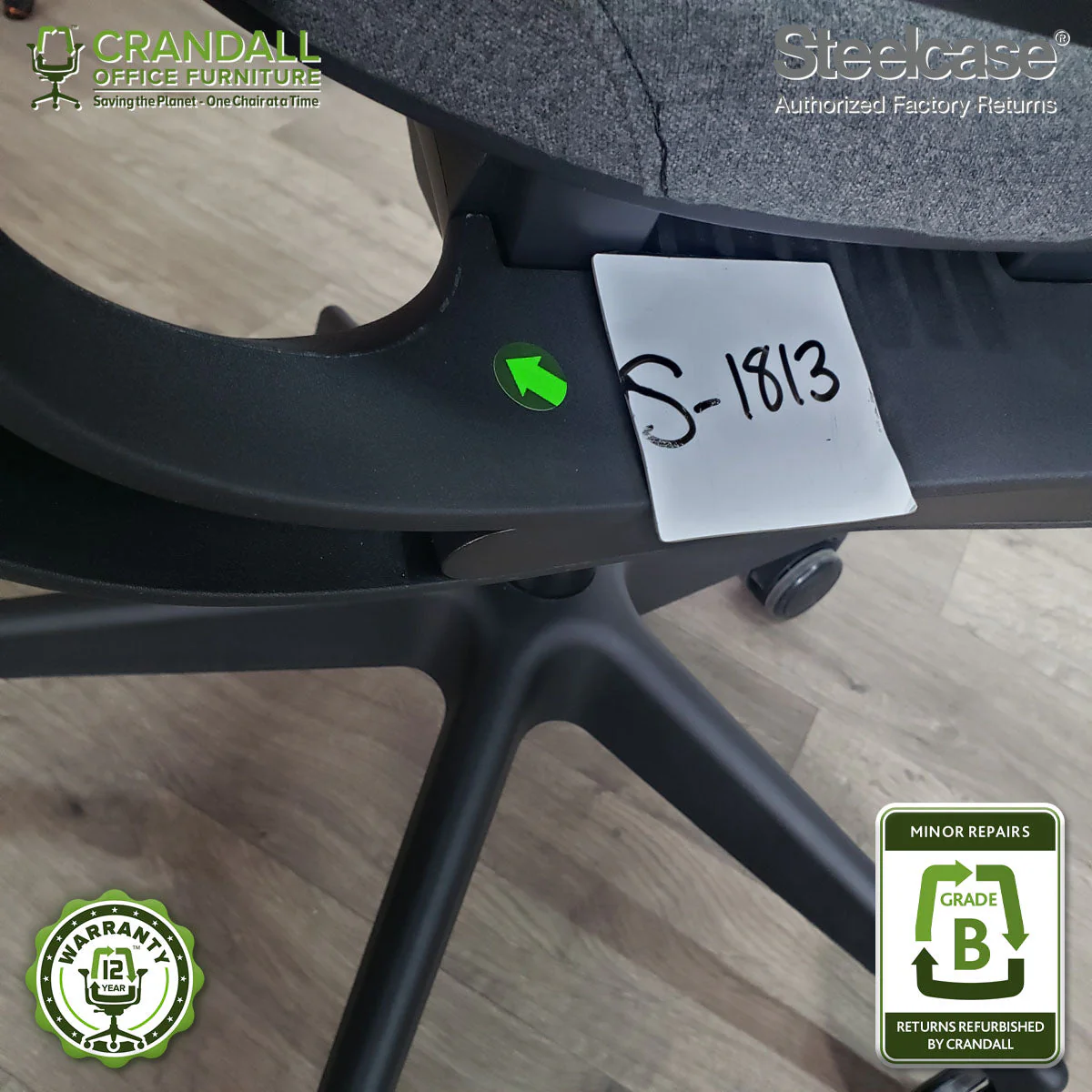 S-1813 - Steelcase Series 1 - Grade B - Image 3