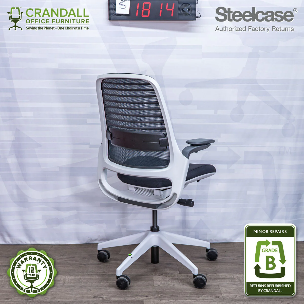 S-1814 - Steelcase Series 1 - Grade B - Image 2