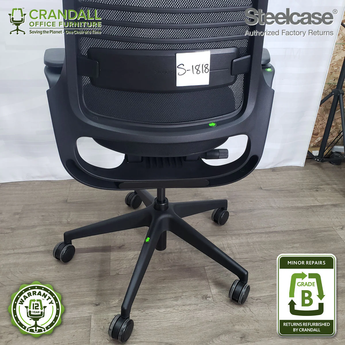 S-1818 - Steelcase Series 1 - Grade B - Image 3