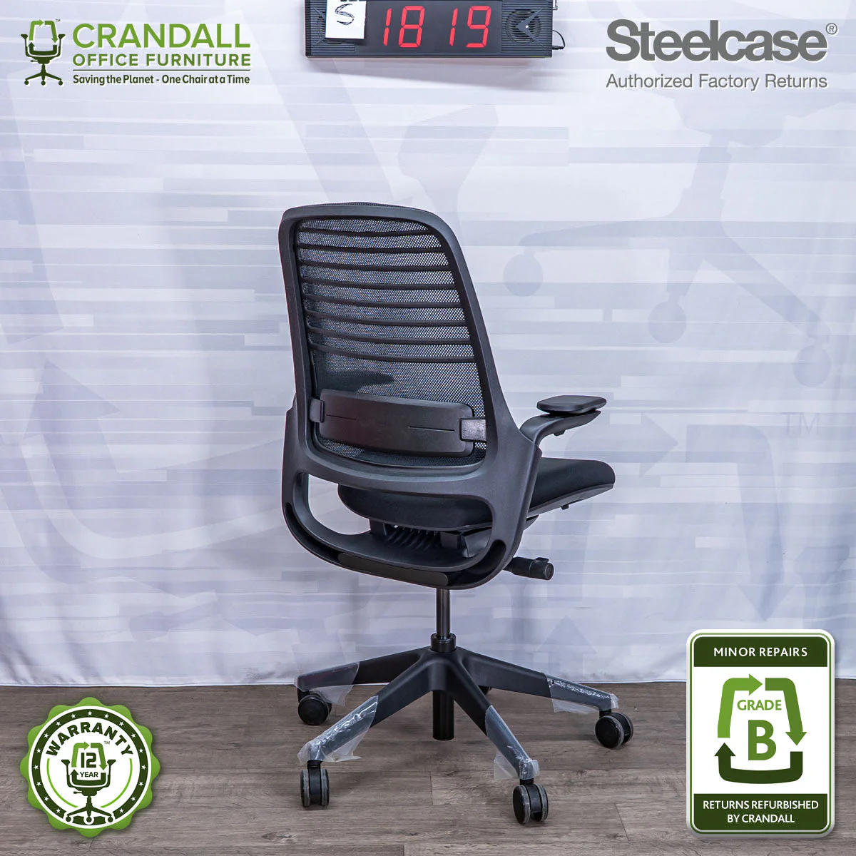 S-1819 - Steelcase Series 1 - Grade B - Image 2