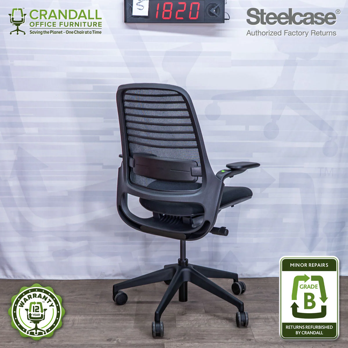 S-1820 - Steelcase Series 1 - Grade B - Image 2