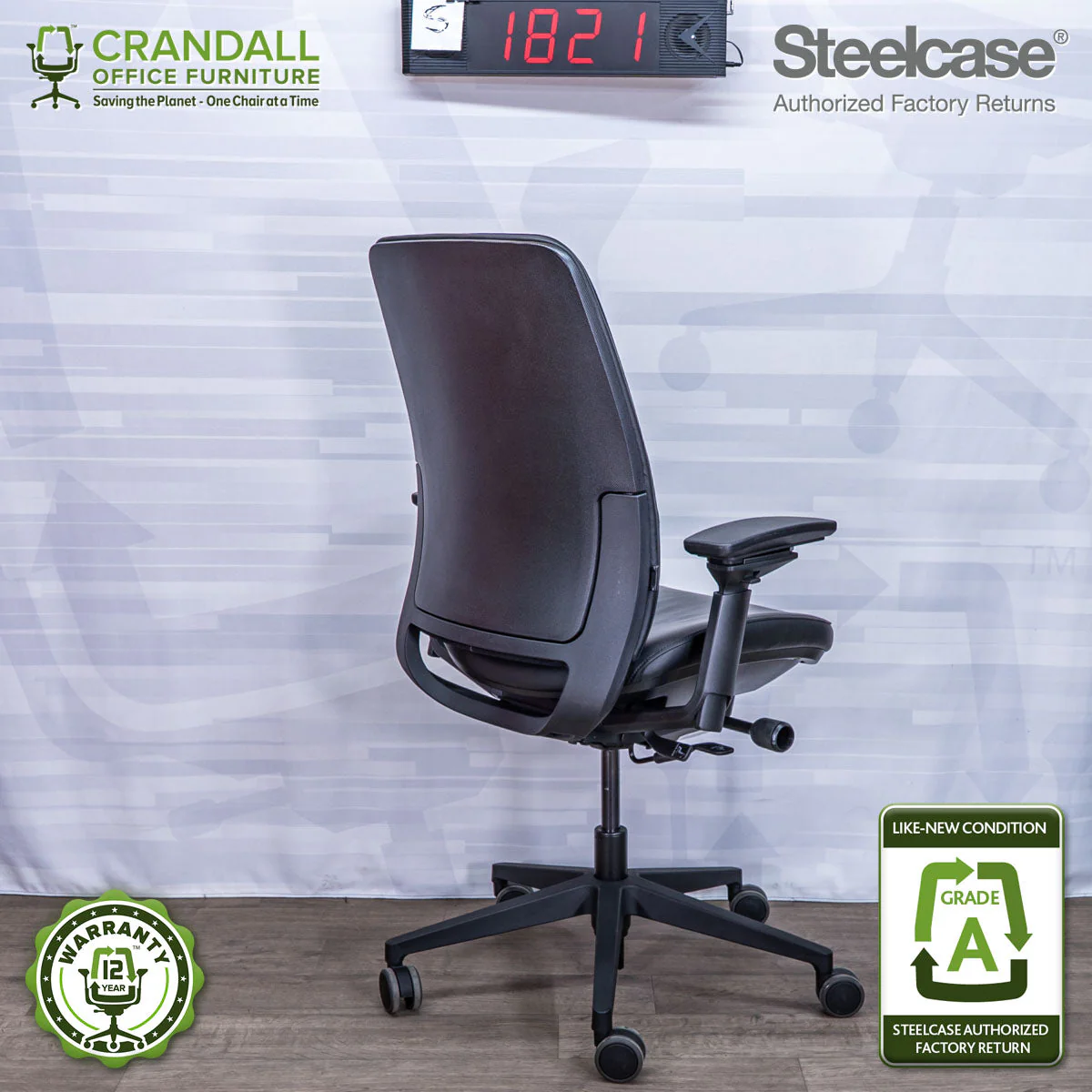 S-1821 - Steelcase Amia - Grade A - Image 2