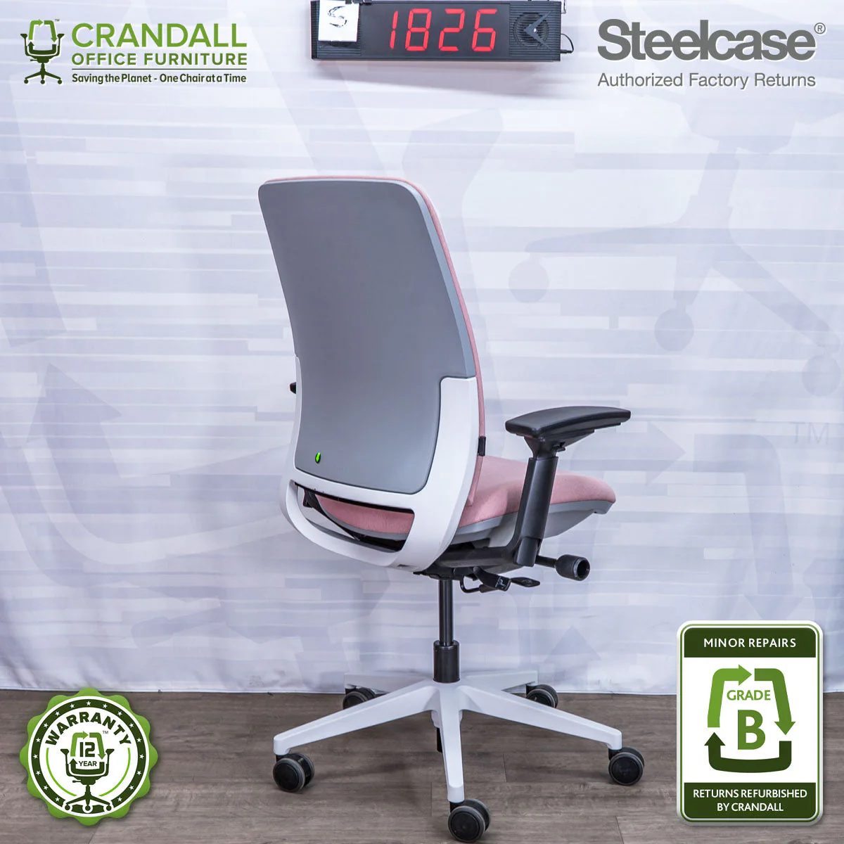 S-1826 - Steelcase Amia - Grade B - Image 2