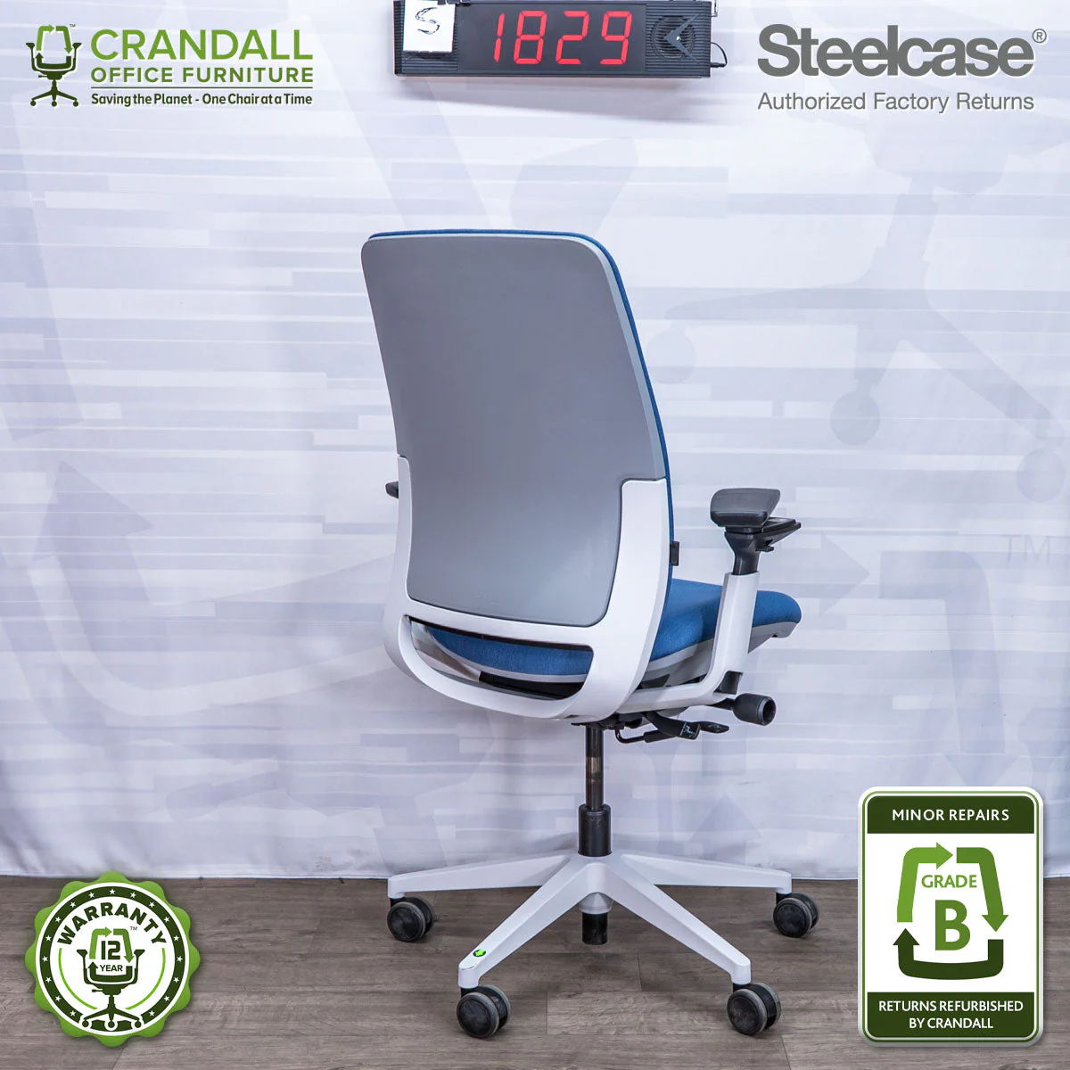 S-1829 - Steelcase Amia - Grade B - Image 2