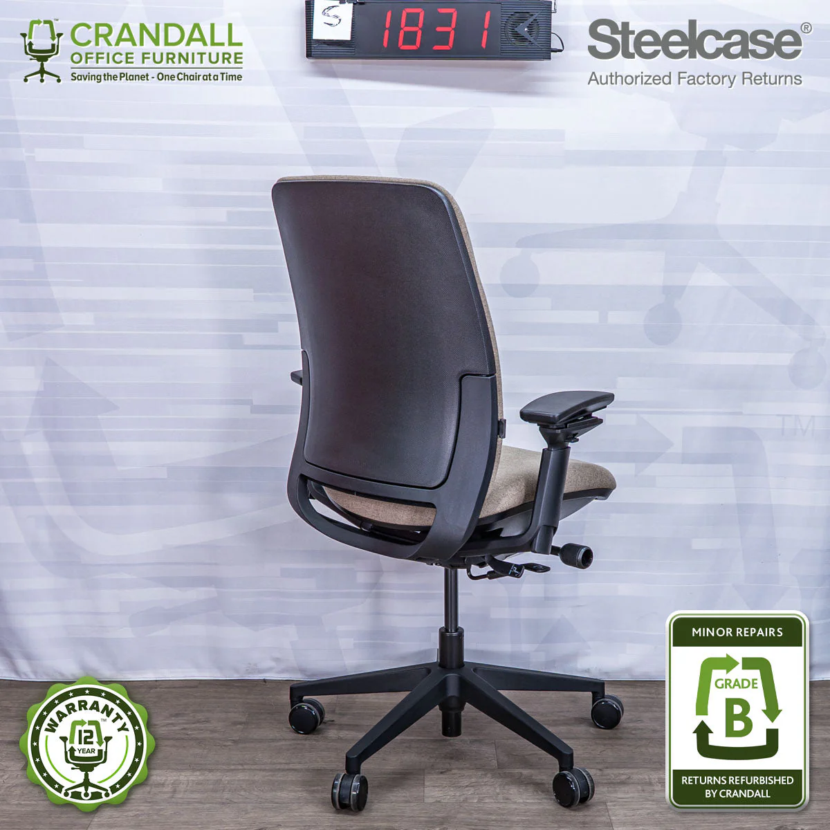 S-1831 - Steelcase Amia - Grade B - Image 2