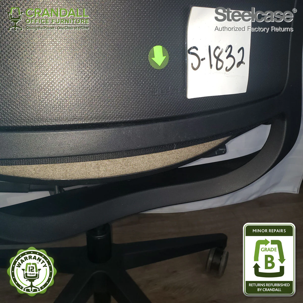 S-1832 - Steelcase Amia - Grade B - Image 4