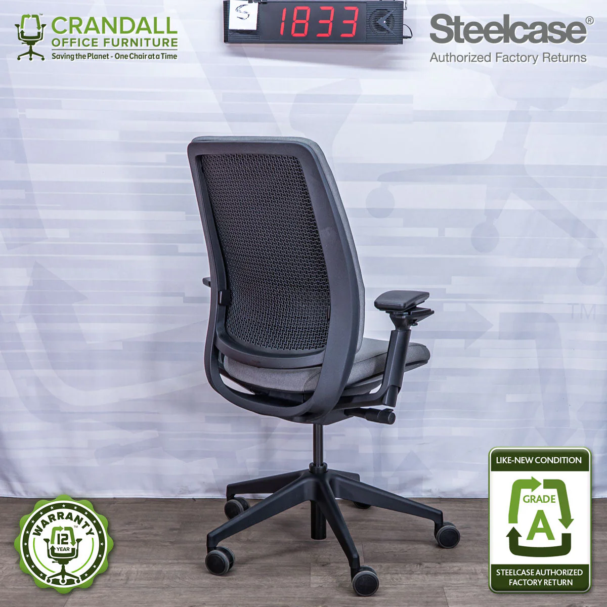 S-1833 - Steelcase Series 2 - Grade A - Image 2