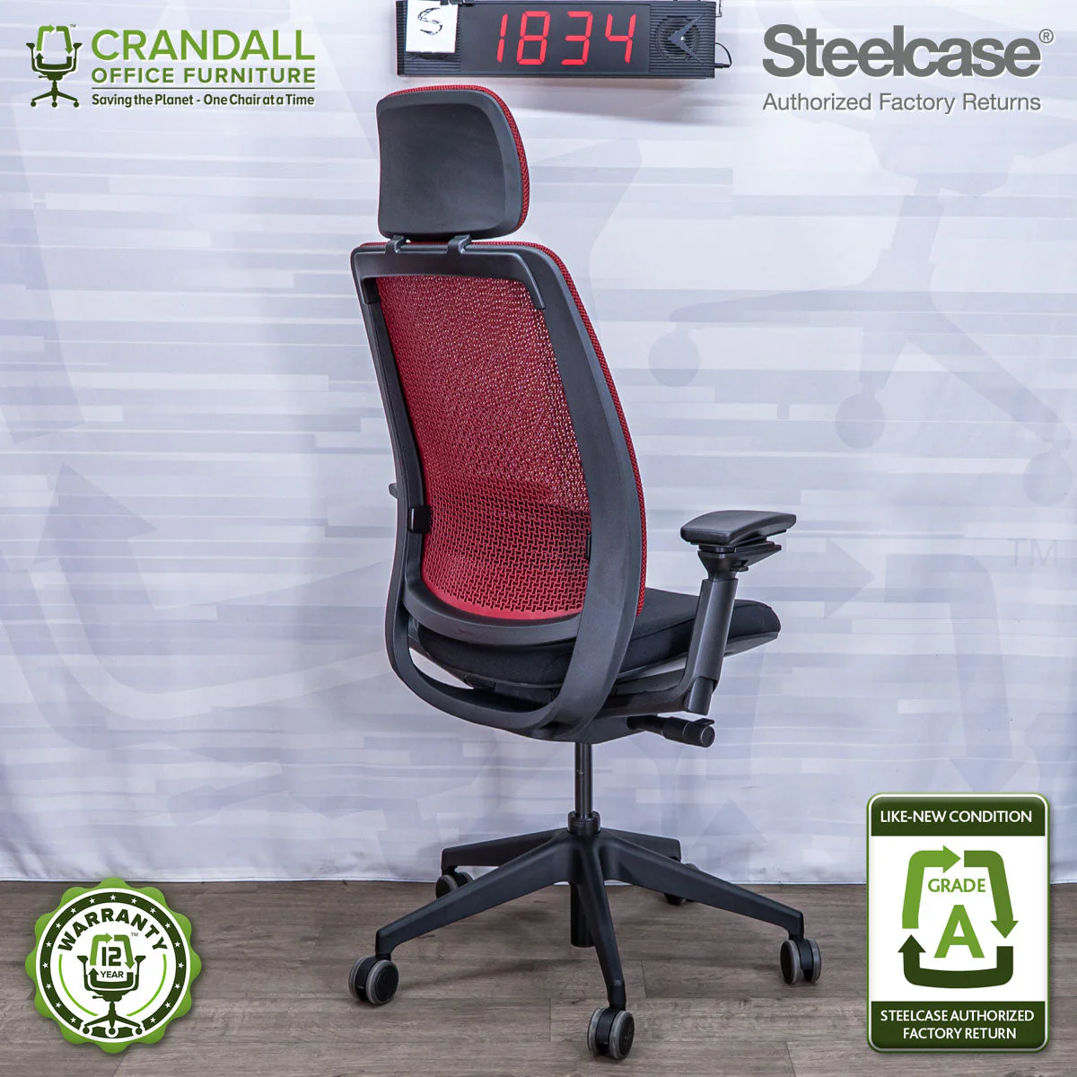 S-1834 - Steelcase Series 2 - Grade A - Image 2