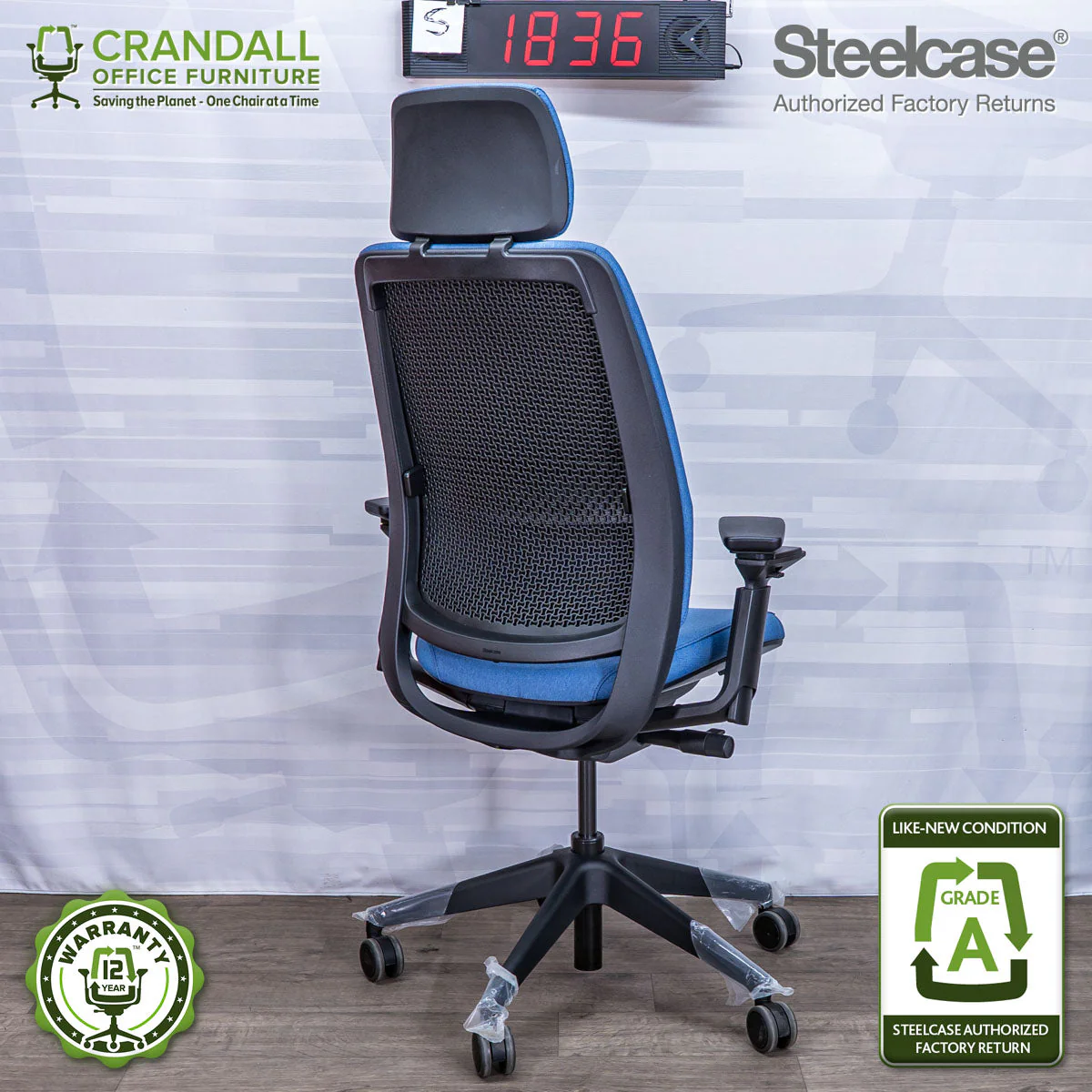 S-1836 - Steelcase Series 2 - Grade A - Image 2