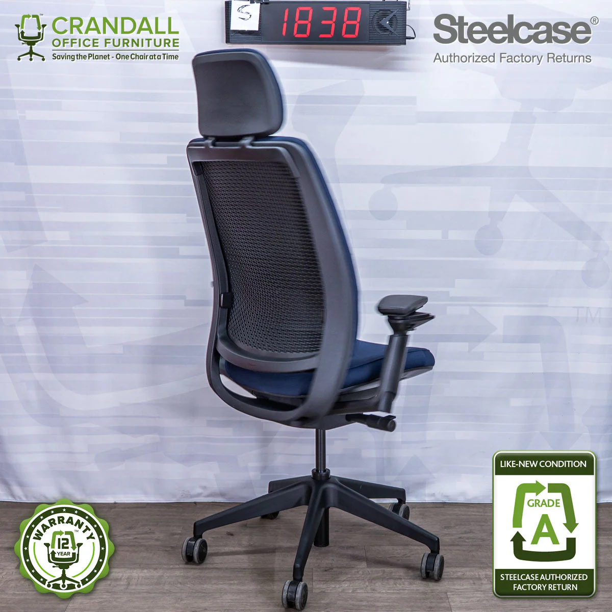 S-1838 - Steelcase Series 2 - Grade A - Image 2