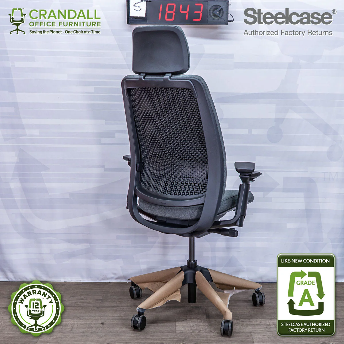 S-1843 - Steelcase Series 2 - Grade A - Image 2