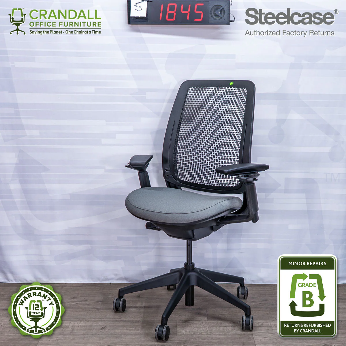 S-1845 - Steelcase Series 2 - Grade B