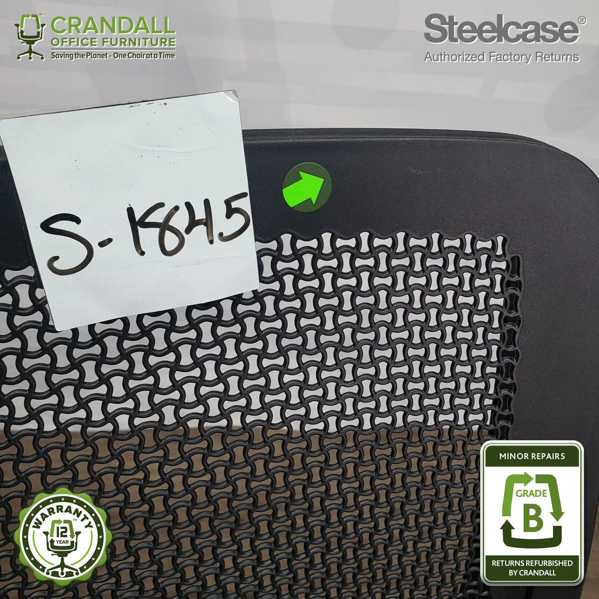 S-1845 - Steelcase Series 2 - Grade B - Image 4