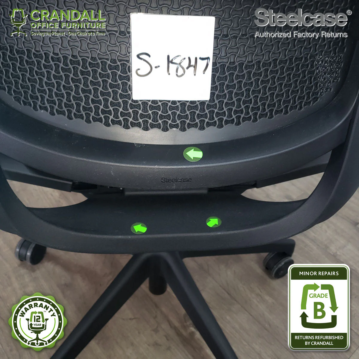 S-1847 - Steelcase Series 2 - Grade B - Image 3