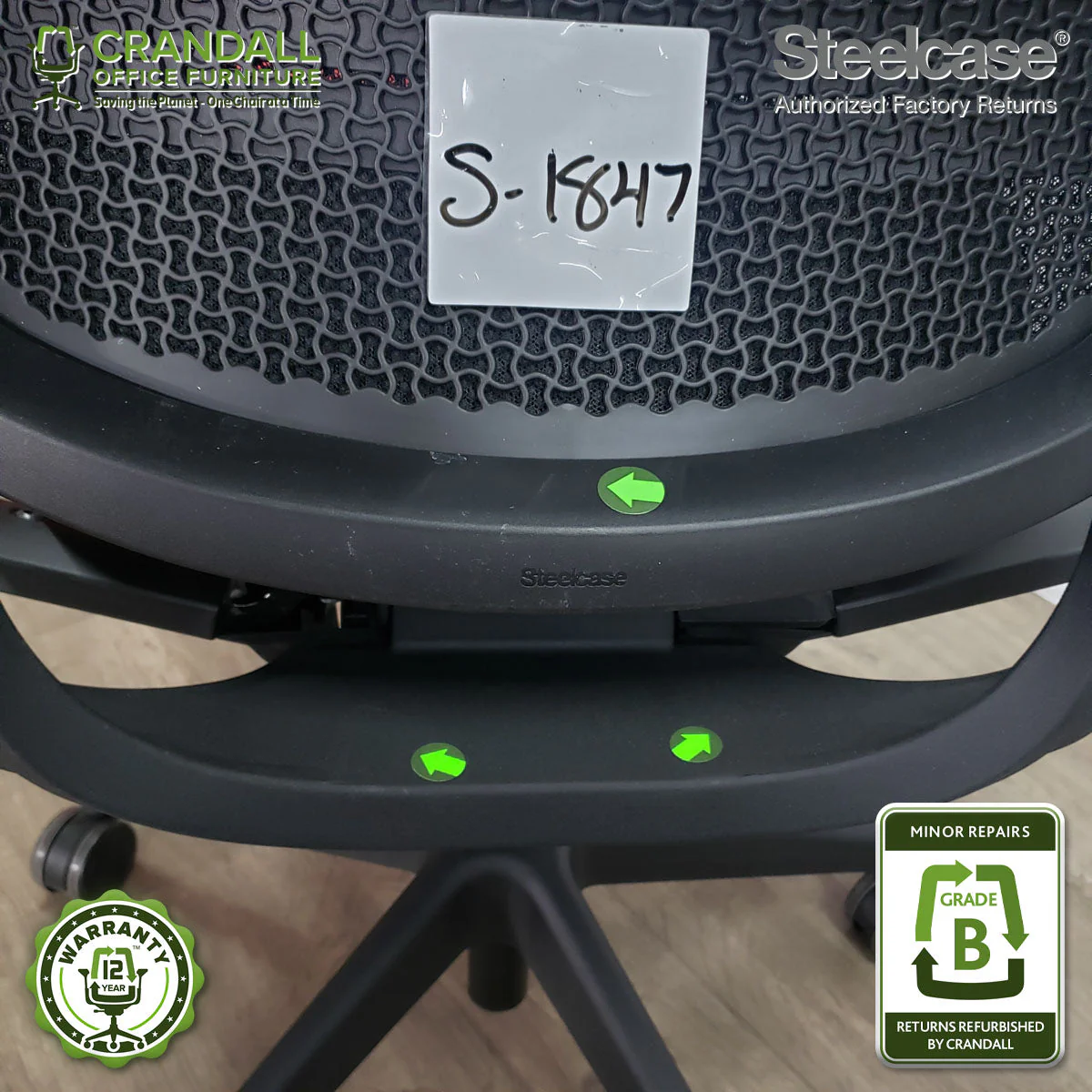 S-1847 - Steelcase Series 2 - Grade B - Image 4