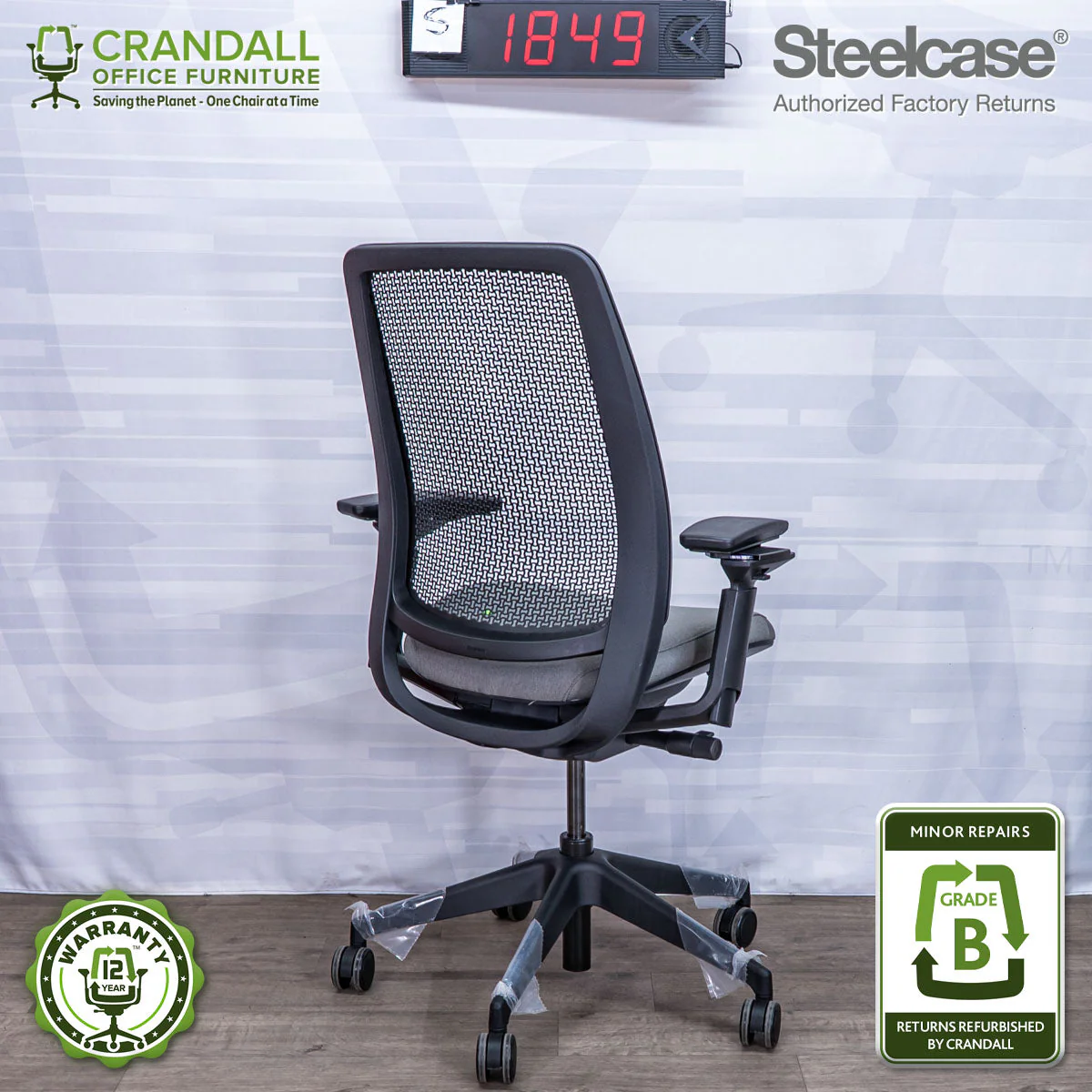 S-1849 - Steelcase Series 2 - Grade B - Image 2