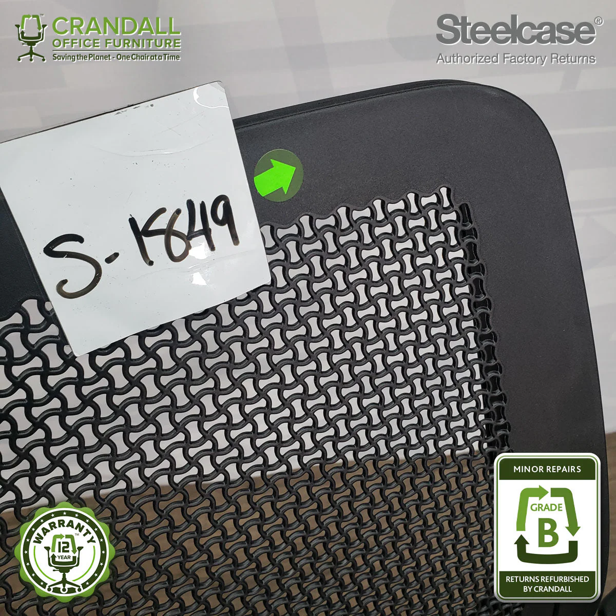 S-1849 - Steelcase Series 2 - Grade B - Image 3
