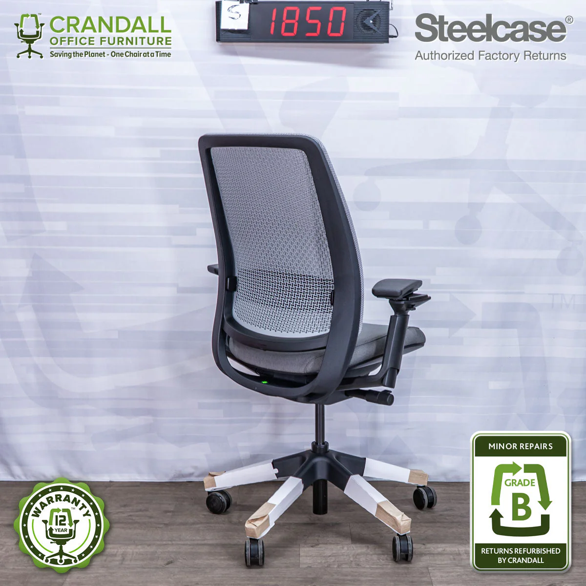 S-1850 - Steelcase Series 2 - Grade B - Image 2