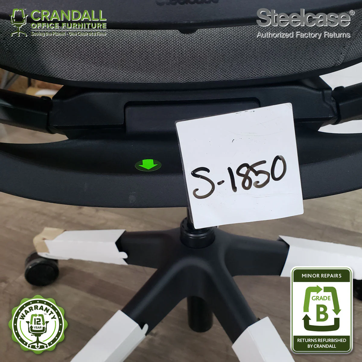 S-1850 - Steelcase Series 2 - Grade B - Image 3