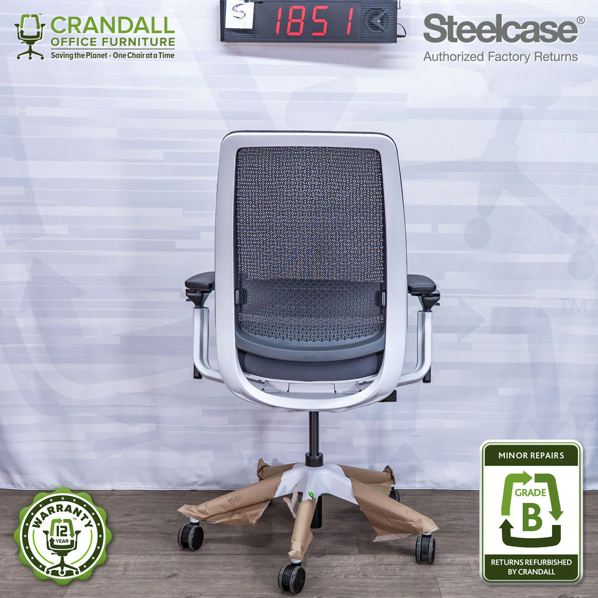S-1851 - Steelcase Series 2 - Grade B - Image 2