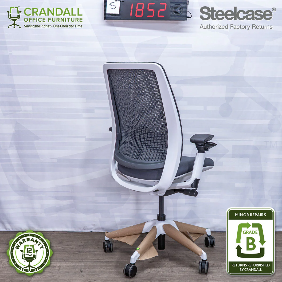 S-1852 - Steelcase Series 2 - Grade B - Image 2