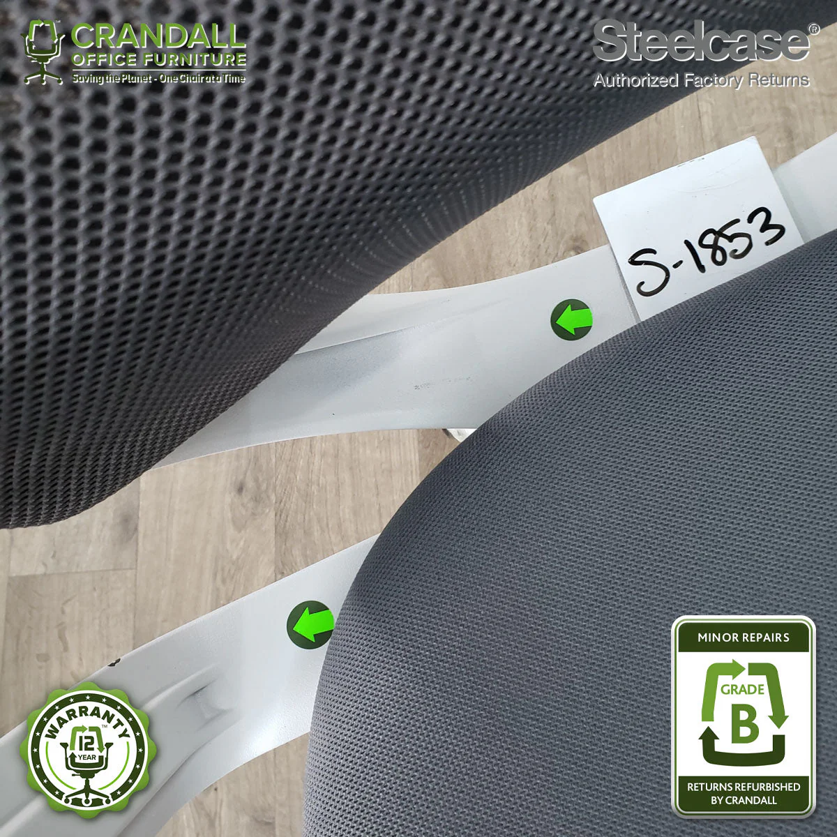 S-1853 - Steelcase Series 2 - Grade B - Image 3