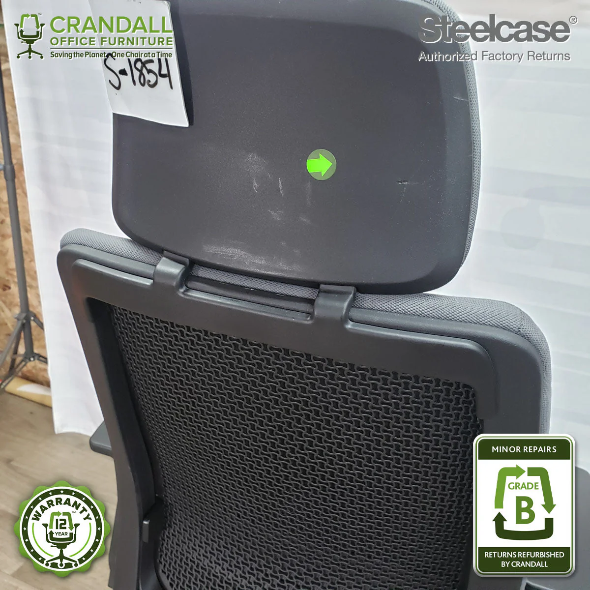 S-1854 - Steelcase Series 2 - Grade B - Image 3