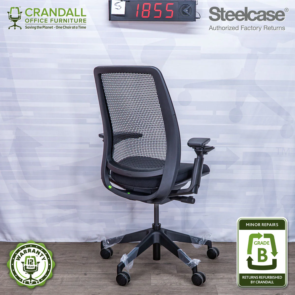 S-1855 - Steelcase Series 2 - Grade B - Image 2