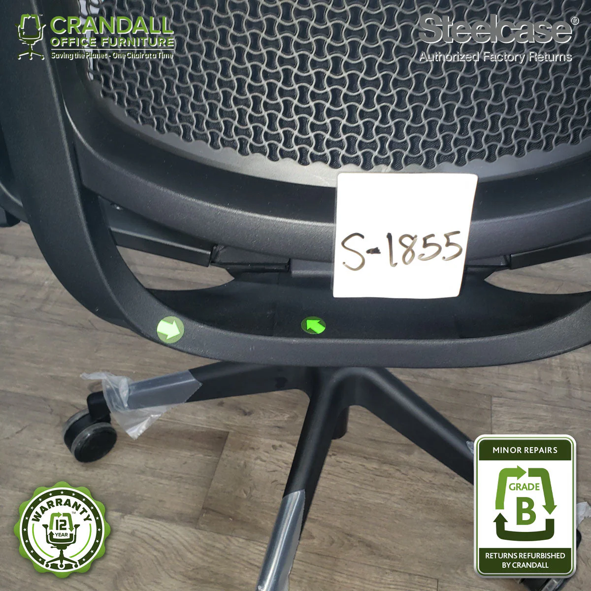 S-1855 - Steelcase Series 2 - Grade B - Image 3