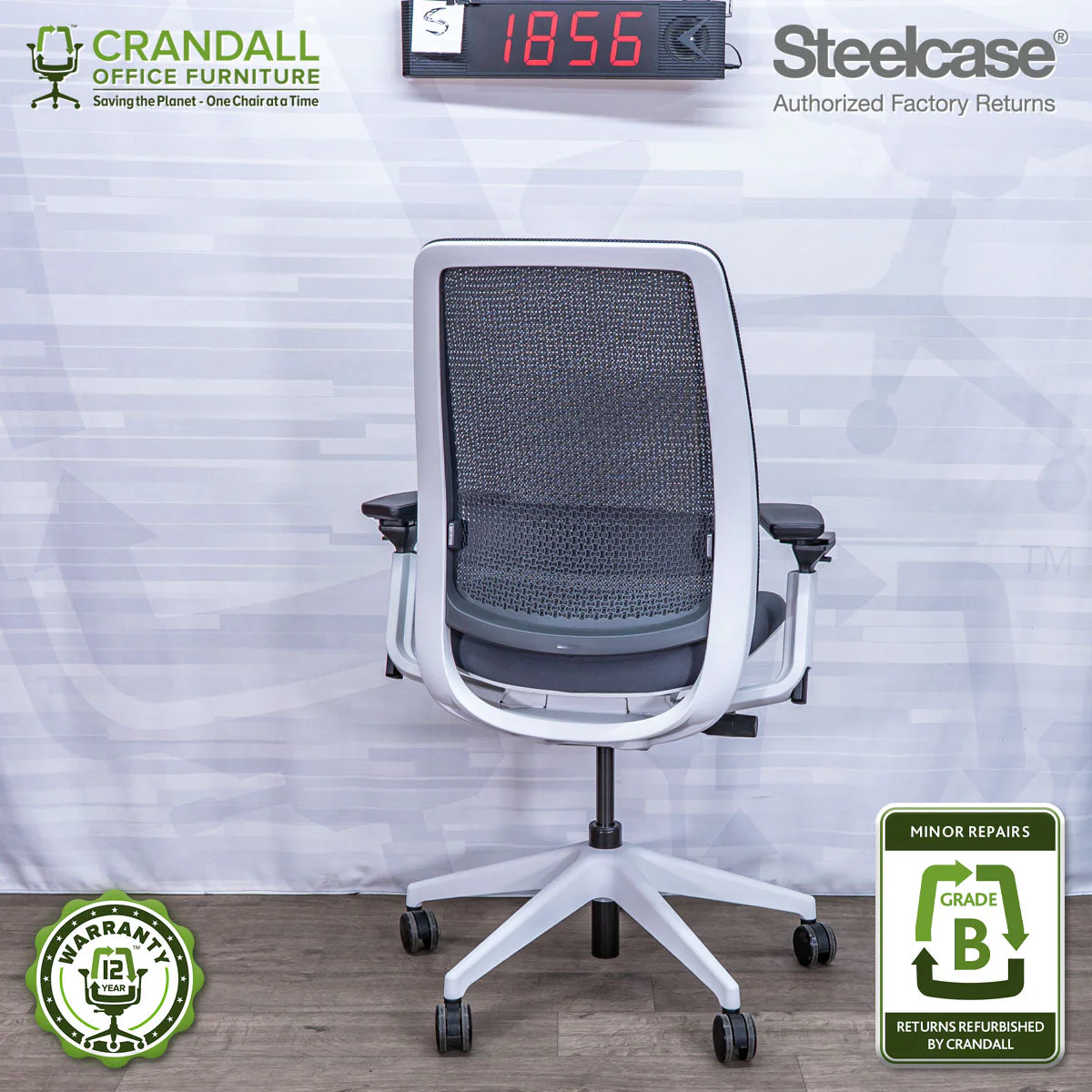 S-1856 - Steelcase Series 2 - Grade B - Image 2