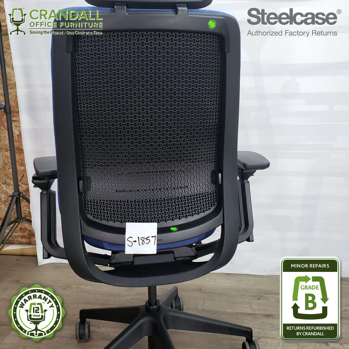 S-1857 - Steelcase Series 2 - Grade B - Image 3